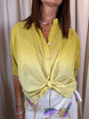 Camicia sfumata Senape CFL-Q475