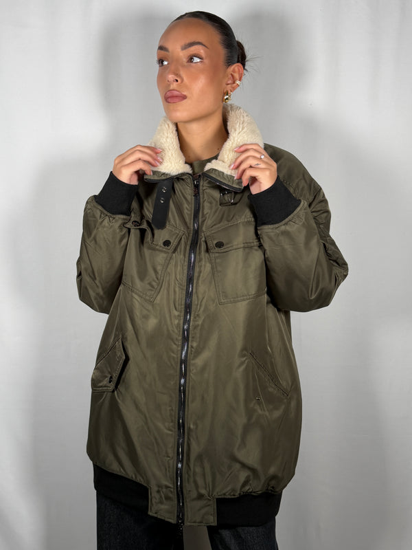 Bomber lungo Militare -HaveOne