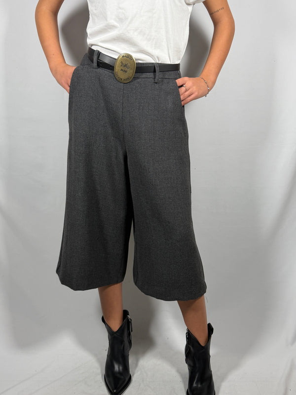 Pantalone antracite con cintura- Tensione In