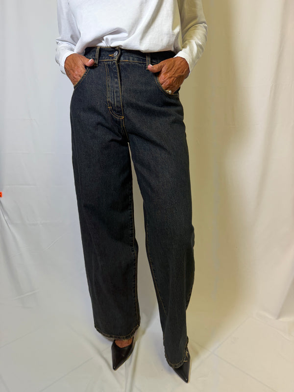 Jeans bella blu scuro lavaggio thé- Haveone PLS-R103