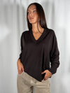 Maglia con scollo a V Moro- 2AC2043 Vicolo