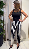 Pantalone crop rigato ART. ZR1718