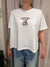 T-shirt Over con stampa