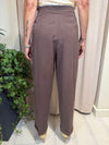 Pantalone pince vita alta