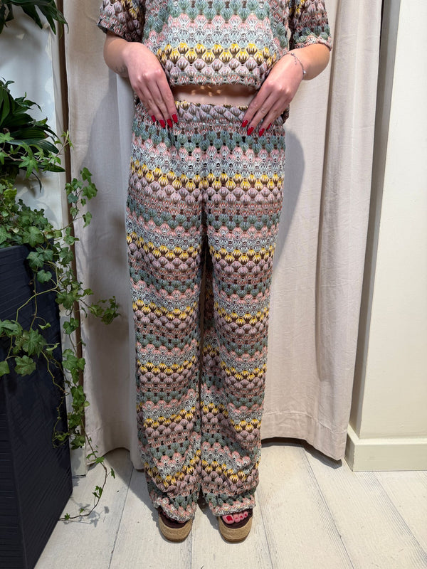 Pantalone crochet fantasia art. TAB2281